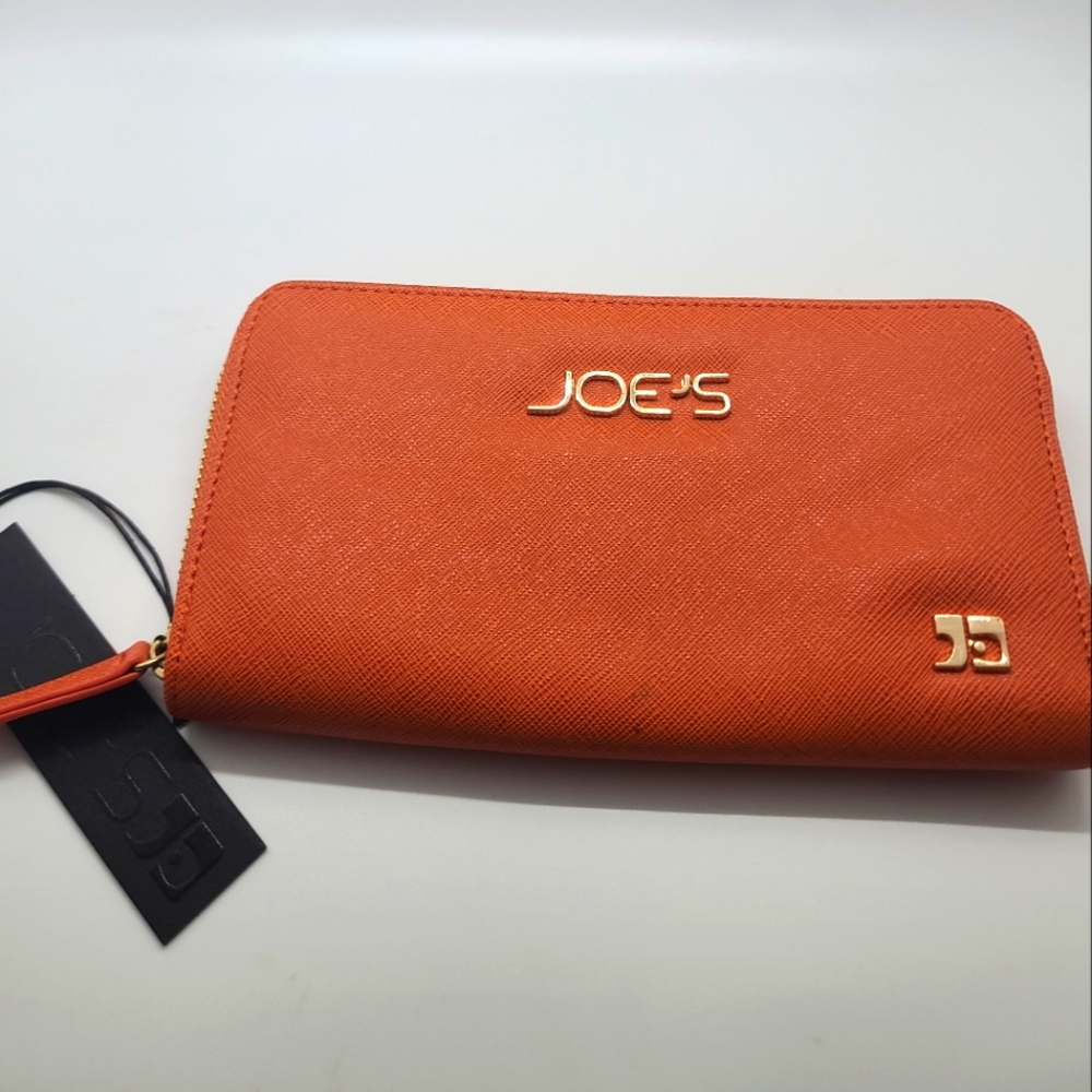 Joe's Jean's wallet (orange clutch size)